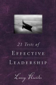 Paperback 21 Tests of Effective Leadership Book