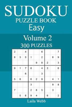 Paperback 300 Easy Sudoku Puzzle Book