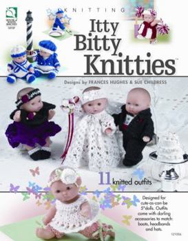 Paperback Itty Bitty Knitties Book