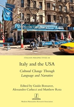 Paperback Italy and the USA: Cultural Change Through Language and Narrative Book