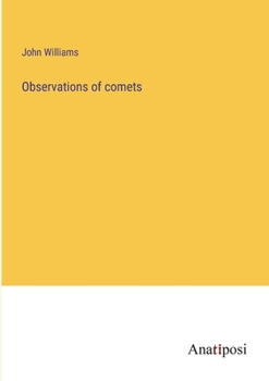Paperback Observations of comets Book