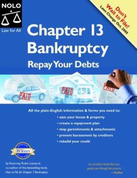 Paperback Chapter 13 Bankruptcy: Repay Your Debts Book