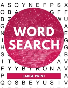 Word Search Large Print: Large Print Word Search Books for Seniors and Adults (Vol. 14)