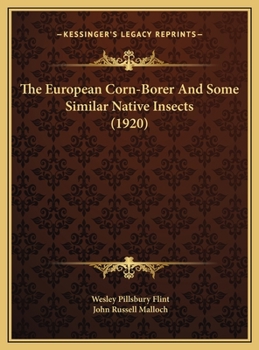 Hardcover The European Corn-Borer And Some Similar Native Insects (1920) Book