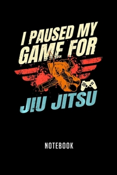 Notebook: Jiu jitsu and gaming gift Notebook|6x9(100 pages)Blank Lined Paperback Journal For Student|Jiu jitsu Notebook for Journaling & Training Notes|BJJ Jounal|Jiu jitsu Gifts| Composition Notebook