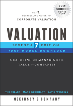 Hardcover Valuation, Dcf Model Download: Measuring and Managing the Value of Companies Book