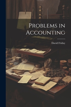 Paperback Problems in Accounting Book