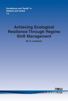 Paperback Achieving Ecological Resilience Through Regime Shift Management Book