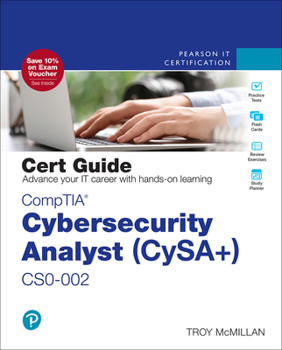 Hardcover Comptia Cybersecurity Analyst (Cysa+) Cs0-002 Cert Guide Book