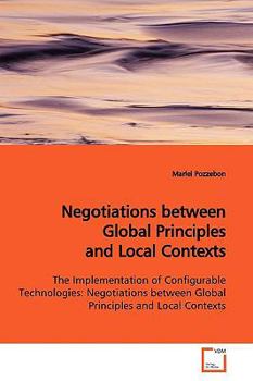 Paperback Negotiations between Global Principles and Local Contexts Book