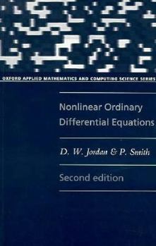 Paperback Nonlinear Ordinary Differential Equations Book