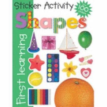 Paperback Sticker Activity Shapes Book