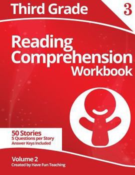 Paperback Third Grade Reading Comprehension Workbook: Volume 2 Book