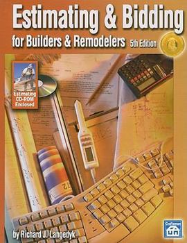 Paperback Estimating & Bidding for Builders & Remodelers [With CDROM] Book