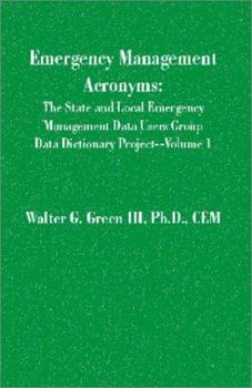 Paperback Emergency Management Acronyms Book