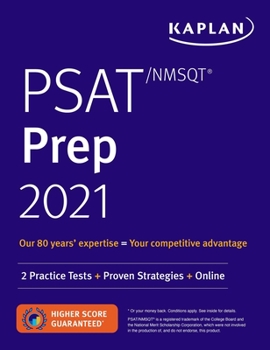 Paperback Psat/NMSQT Prep 2021: 2 Practice Tests + Proven Strategies + Online Book
