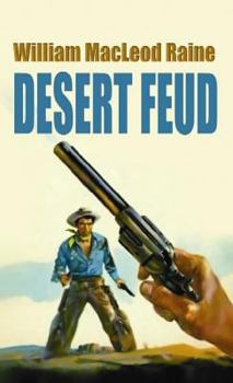 Hardcover Desert Feud [Large Print] Book