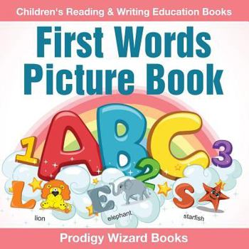 Paperback First Words Picture Book: Children's Reading & Writing Education Books Book