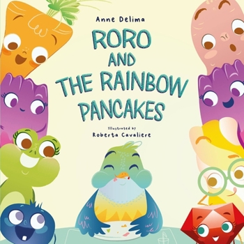 Paperback Roro and the Rainbow Pancakes Book