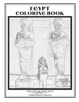 Paperback Egypt Coloring Book