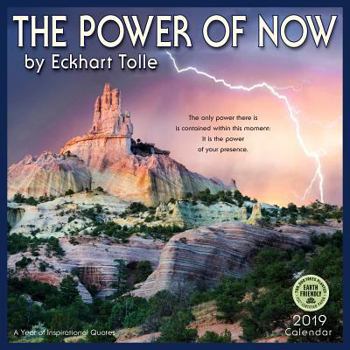 Power of Now 2019 Wall Calendar: By Eckhart Tolle