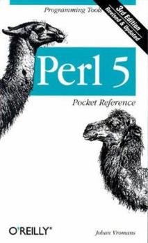 Paperback Perl 5 Pocket Reference Book