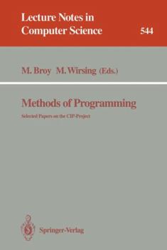 Paperback Methods of Programming Book