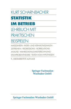 Paperback Statistik im Betrieb: Lehrbuch mit Praktischen Beispielen [German] Book