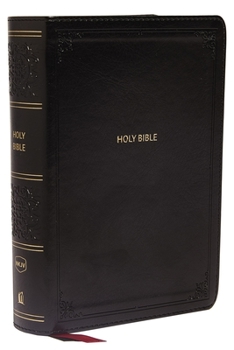 Imitation Leather Nkjv, Reference Bible, Compact, Leathersoft, Black, Red Letter Edition, Comfort Print: Holy Bible, New King James Version Book