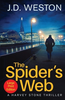 Paperback The Spider's Web: A British Detective Crime Thriller [Large Print] Book