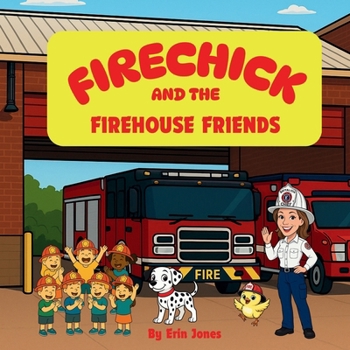 Paperback Firechick and the Firehouse Friends: A cute story about a little hero helping others. Book