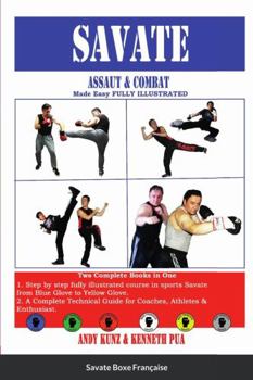 Paperback SAVATE Assaut & Combat Made Easy FULLY ILLUSTRATED Book