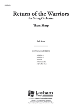 Paperback Return of The Warriors: Conductor Score (Ludwig Masters) Book