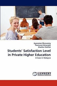 Paperback Students' Satisfaction Level in Private Higher Education Book