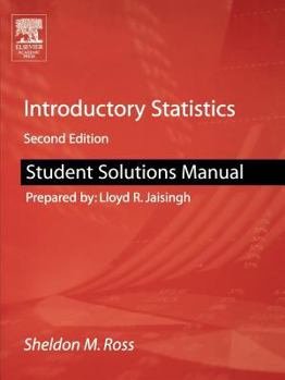 Paperback Student Solutions Manual for Introductory Statistics Book