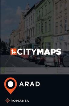 Paperback City Maps Arad Romania Book