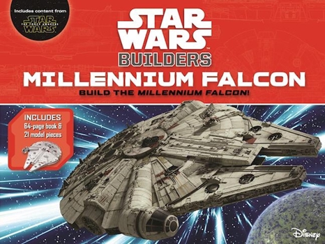 Hardcover Star Wars Builders: Millennium Falcon Book