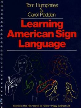 Paperback Learning American Sign Language Book