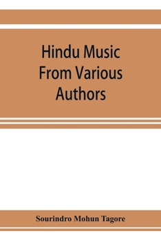 Paperback Hindu music from various authors Book