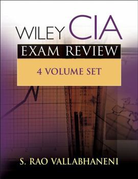Paperback Wiley CIA Exam Review (4-Volume Set) Book