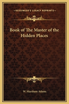 Hardcover Book of The Master of the Hidden Places Book