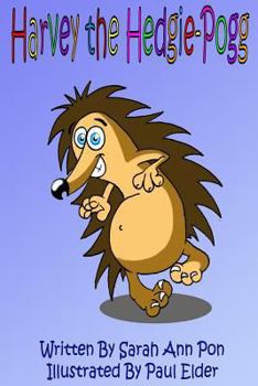 Paperback Harvey the Hedgie-Pogg Book