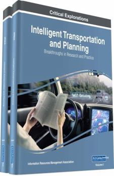 Hardcover Intelligent Transportation and Planning: Breakthroughs in Research and Practice, 2 volume Book