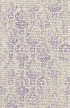 Paperback Dot Grid Journal Notebook: Purple Lavender Ephemera - Bullet Planner Book - Dotted Grid - 5.5 X 8.5" 120 Pg - DIY Weekly Spread - Organizer - Hab Book