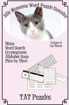 Paperback Idle Moments Word Puzzle Sampler Vol 2 Book