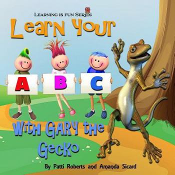 Paperback ABC With Gary the Gecko Book