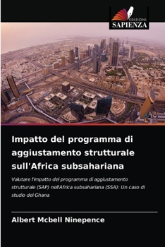 Paperback Impatto del programma di aggiustamento strutturale sull'Africa subsahariana [Italian] Book