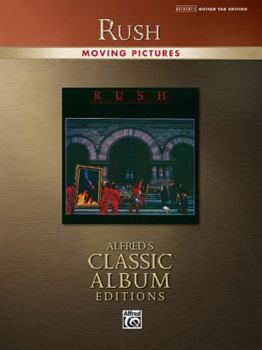 Paperback Rush -- Moving Pictures: Authentic Guitar Tab Book