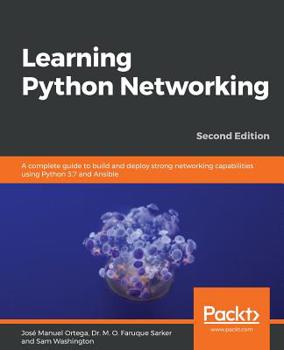 Paperback Learning Python Networking - Second Edition Book