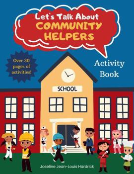 Paperback Let's Talk About Community Helpers Activity Book